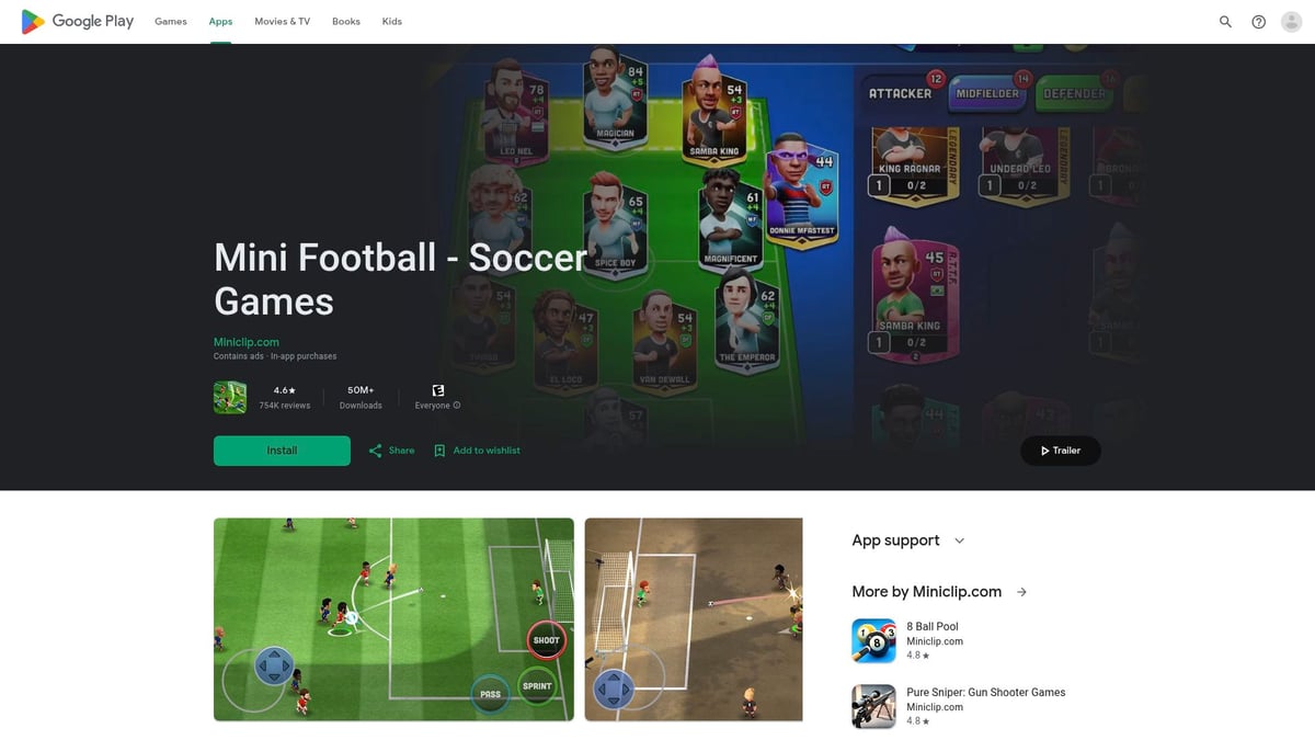Top 10 Soccer Games App Picks to Play in 2025 - Mini Football