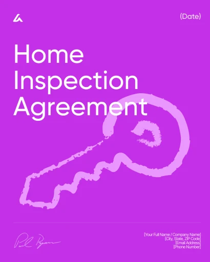 Home Inspection Agreement
