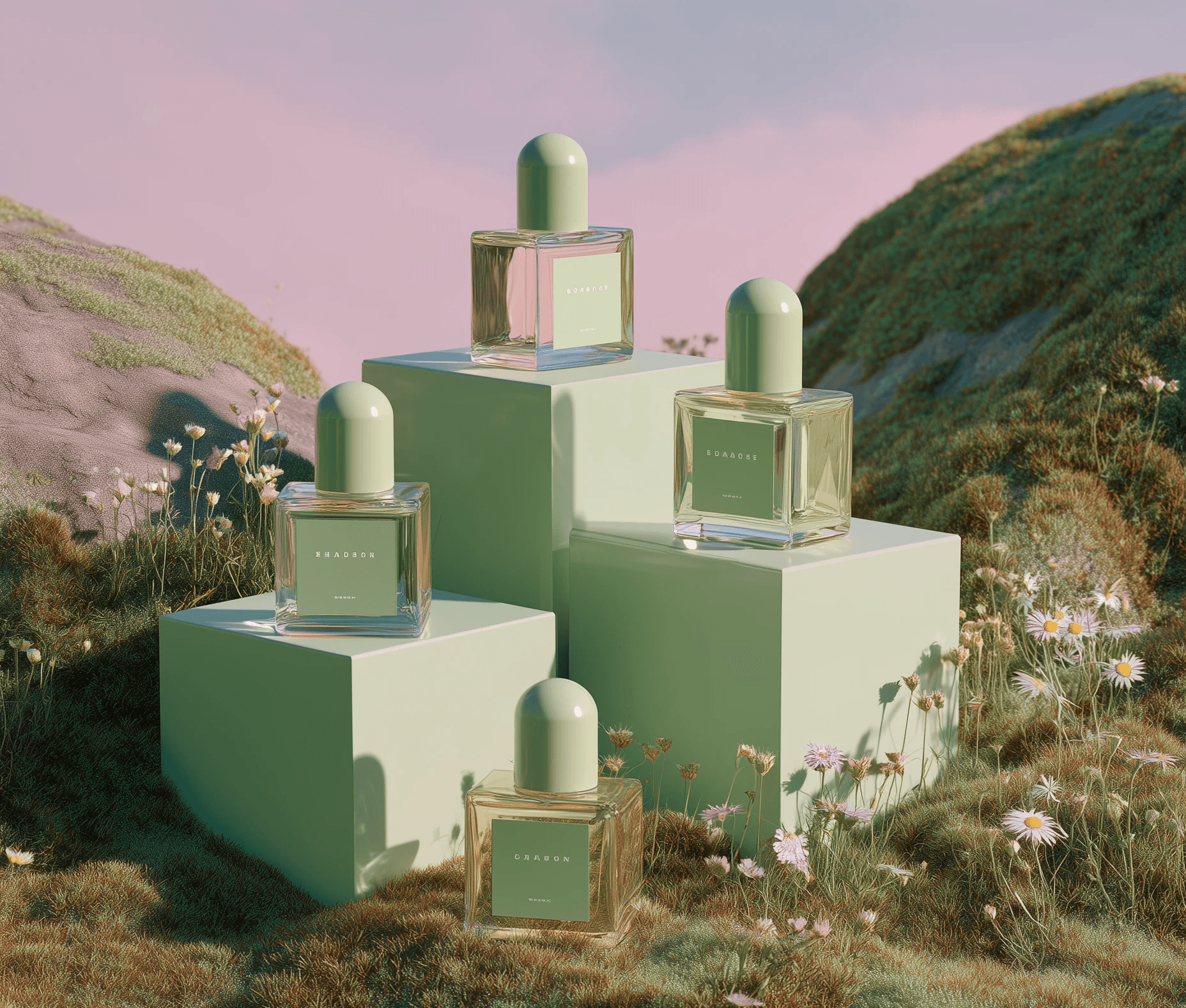 An image of perfumes