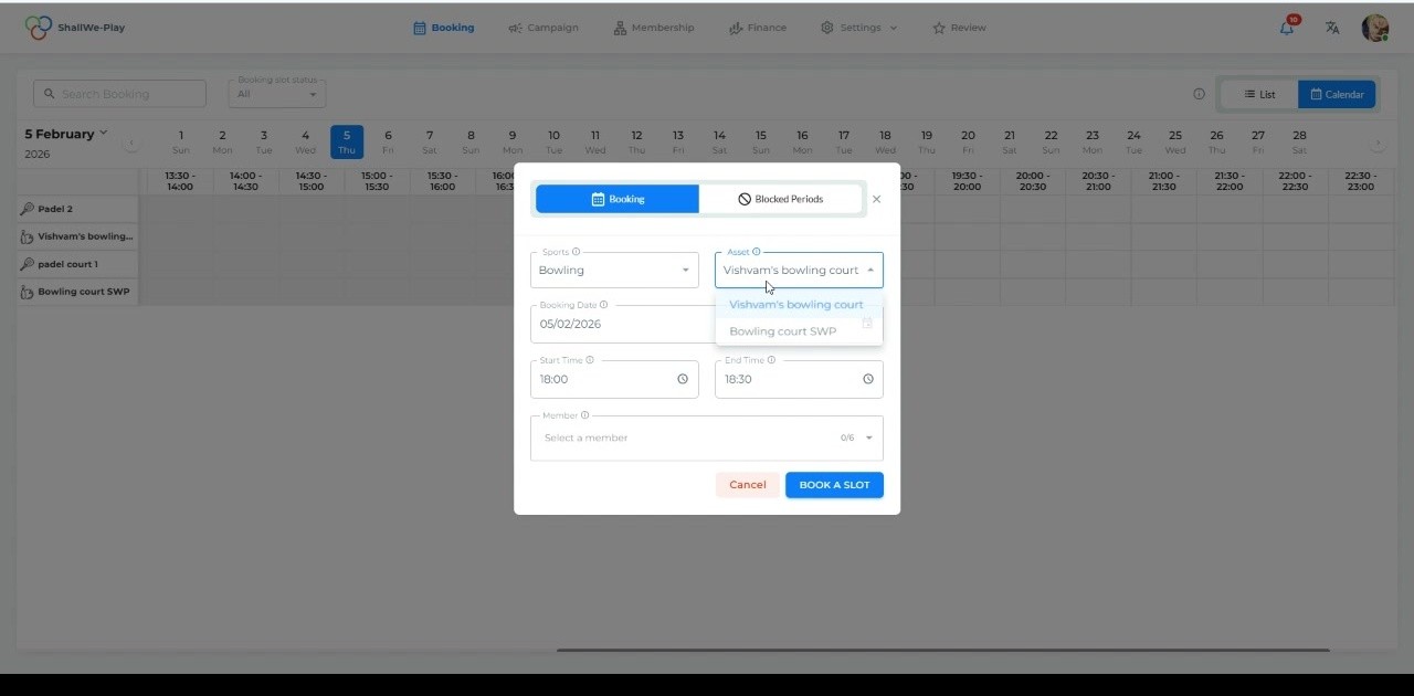 Smart Booking Creation