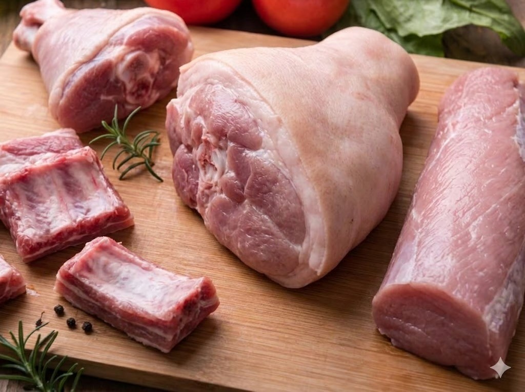 Close-up of a tree stump showing growth rings and a textured brown wood surface.