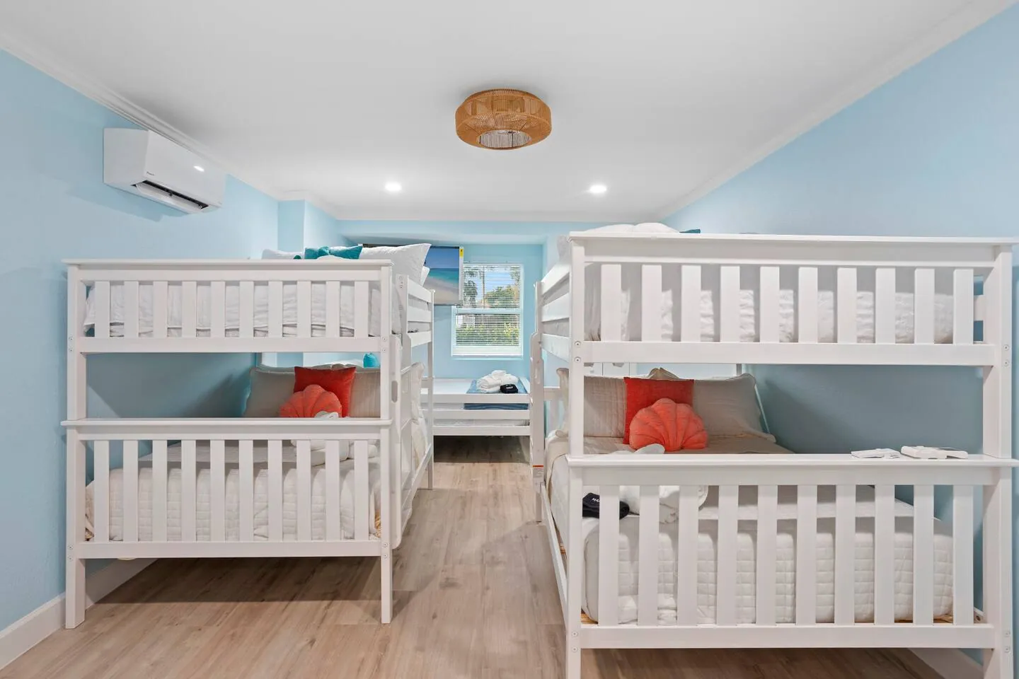Bunk room with 4 beds at Pickleball Resort, Bradenton, Florida
