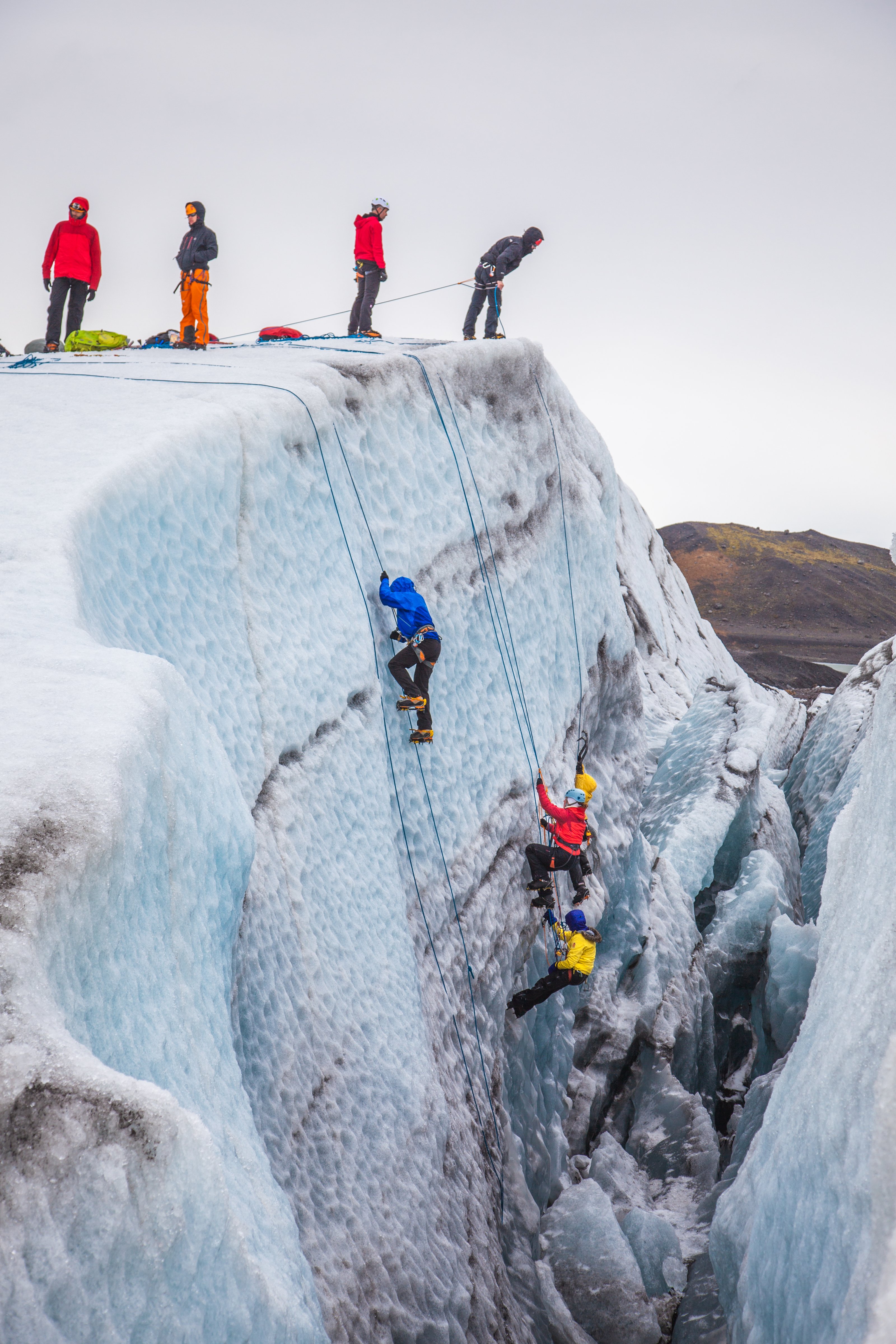 Ice climbing