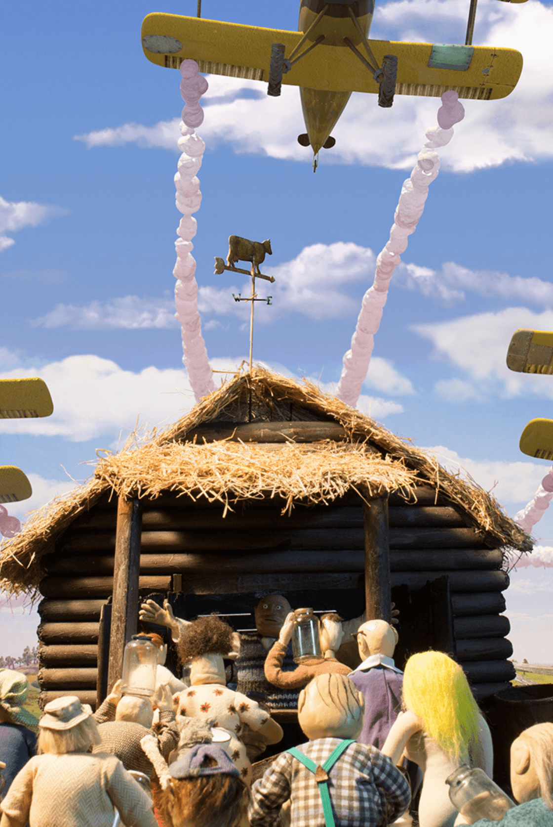 Official movie poster for the estonian cartoon The old man movie