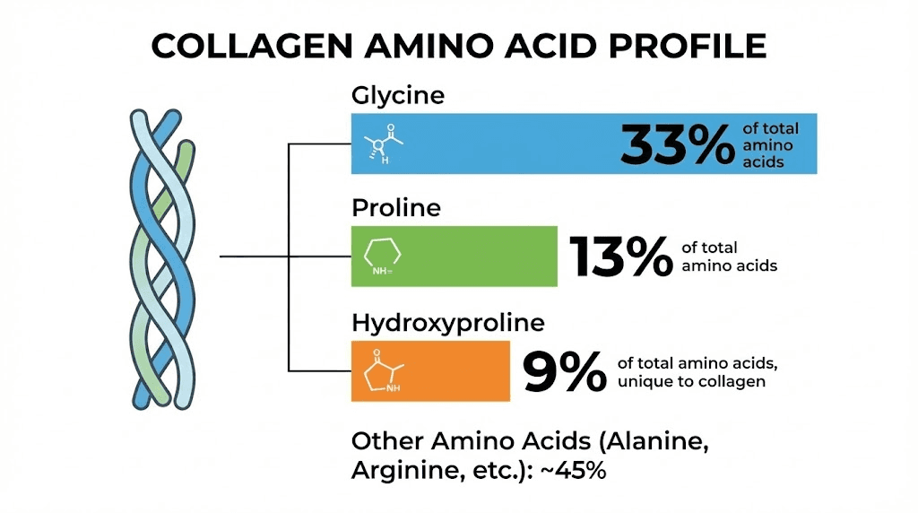Vital Proteins collagen peptides amino acid composition chart