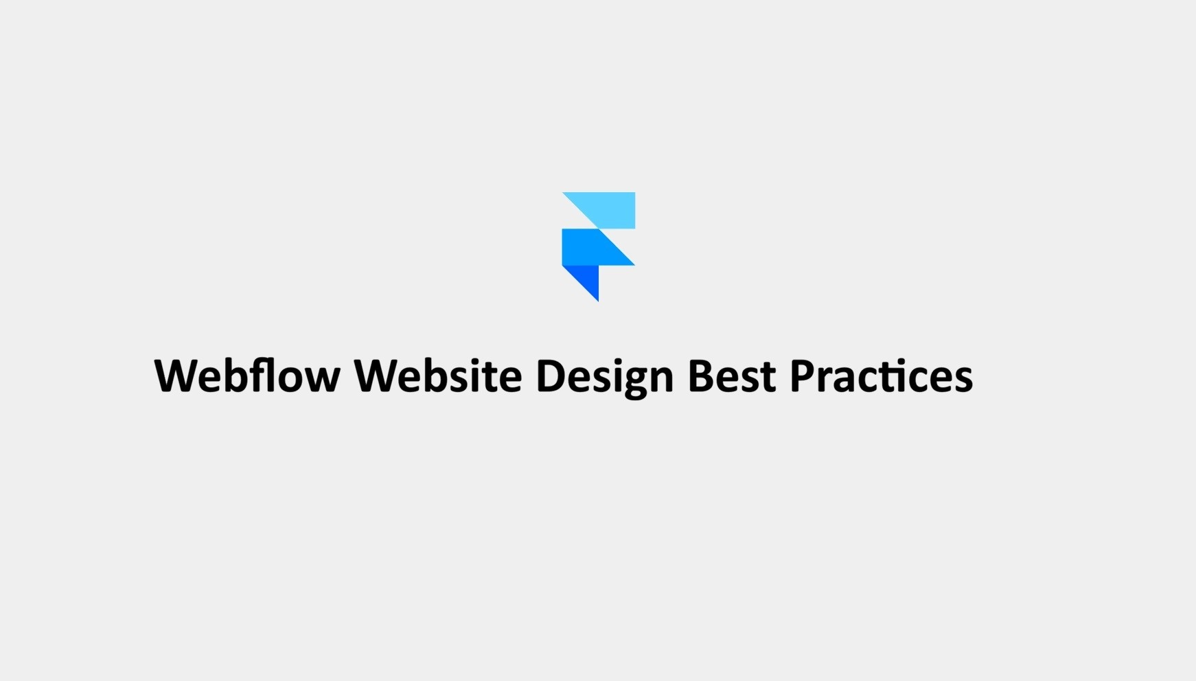Webflow Website Design Best Practices