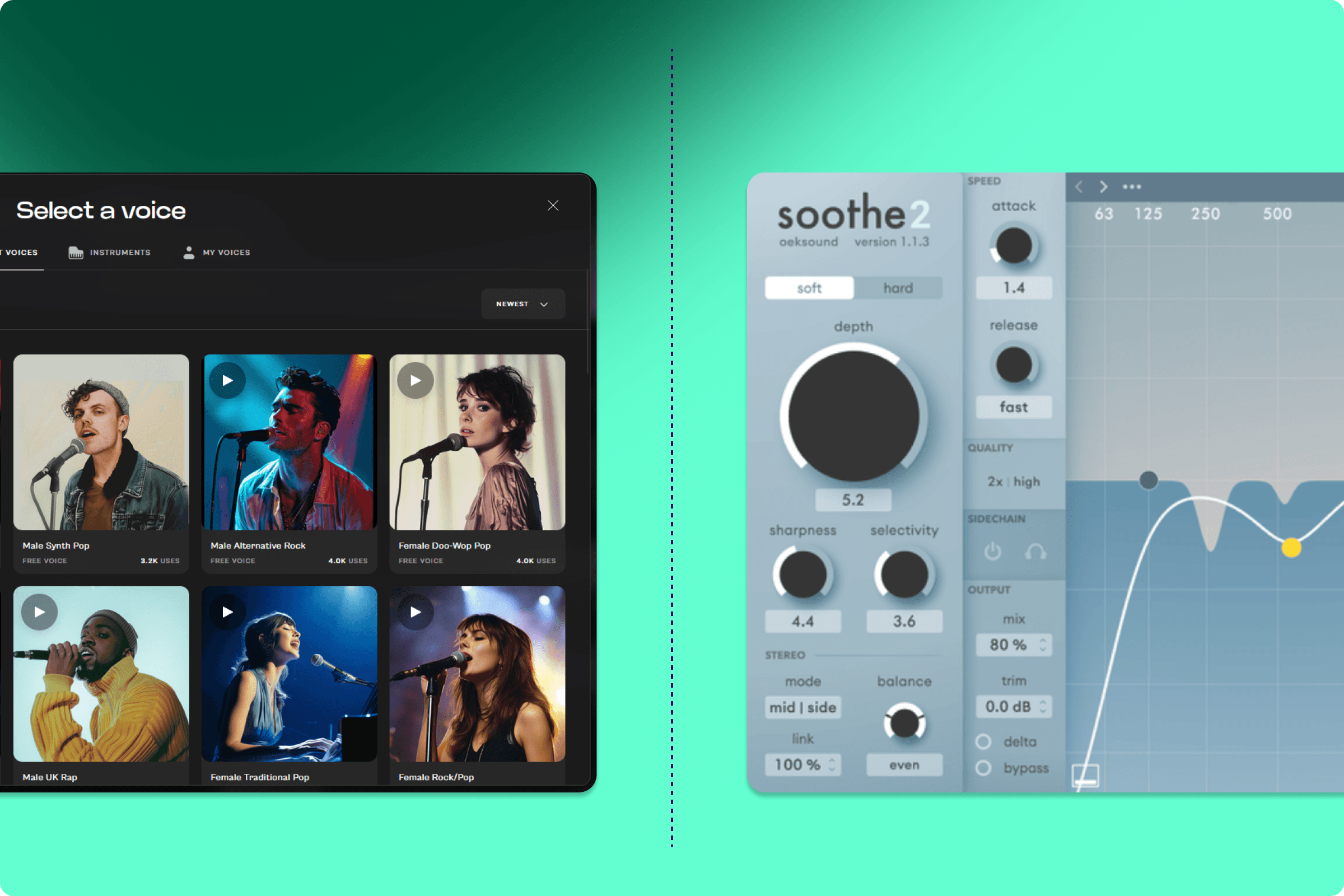 How to Improve AI Vocals Using Soothe2 by Oeksound