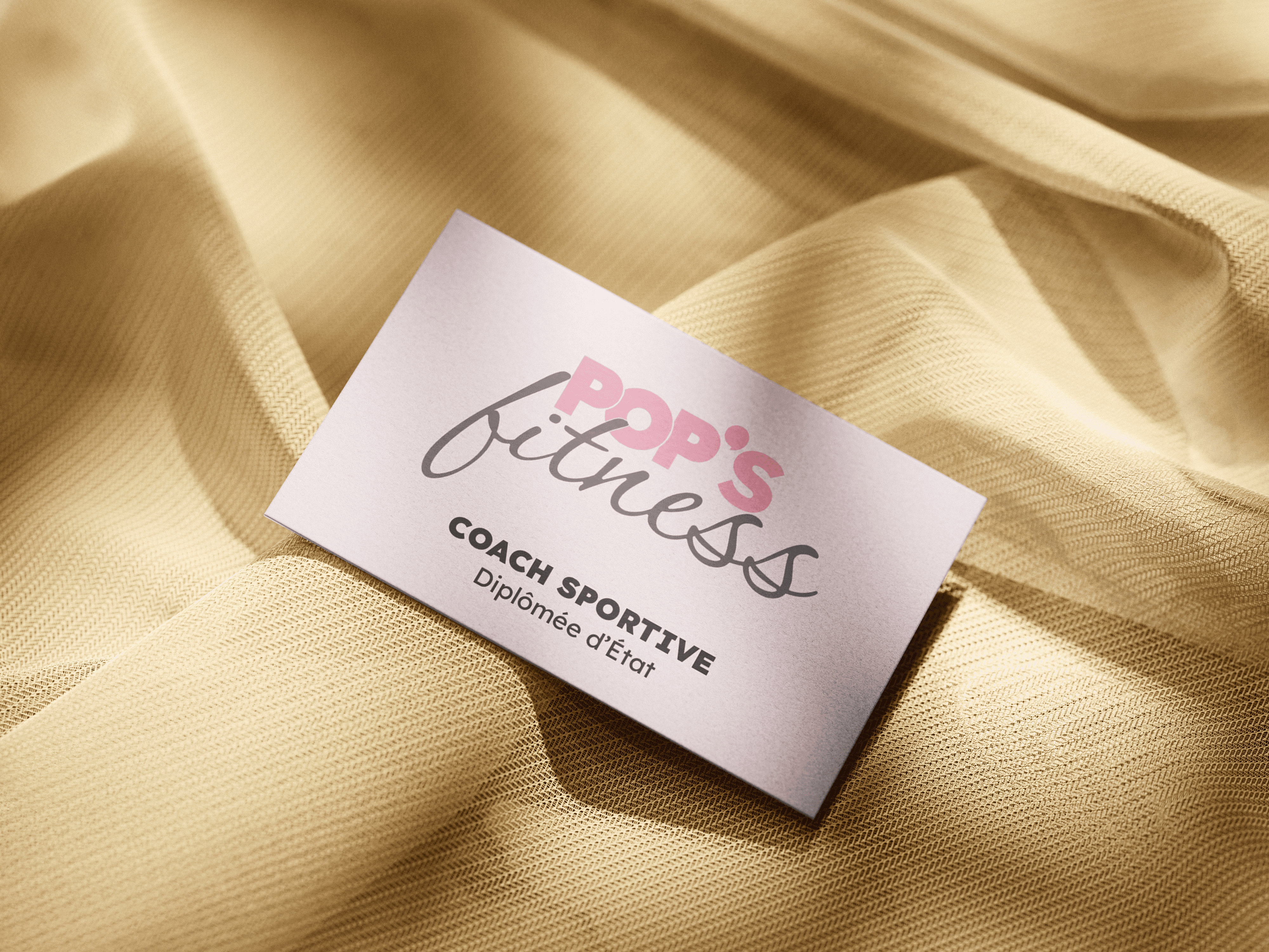 carte de visite POP'S fitness