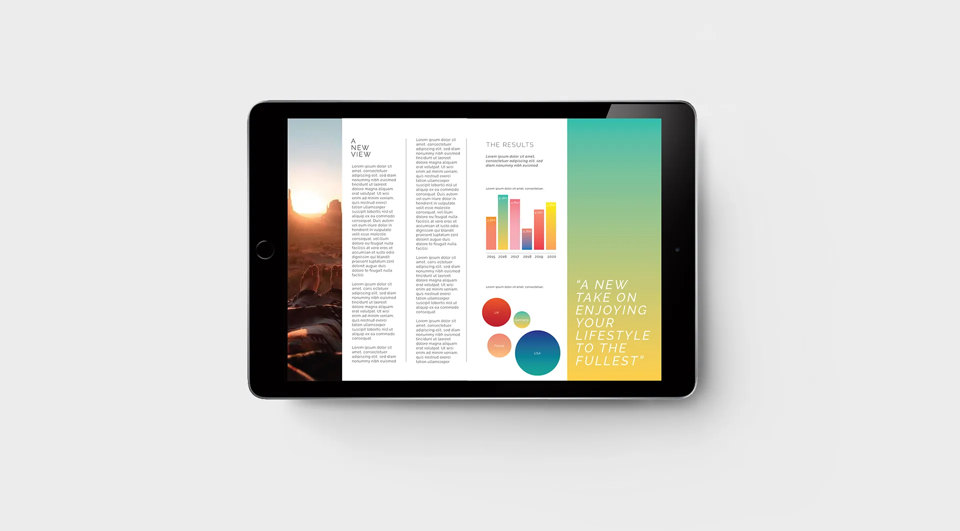 BAT rebrand app ipad 5