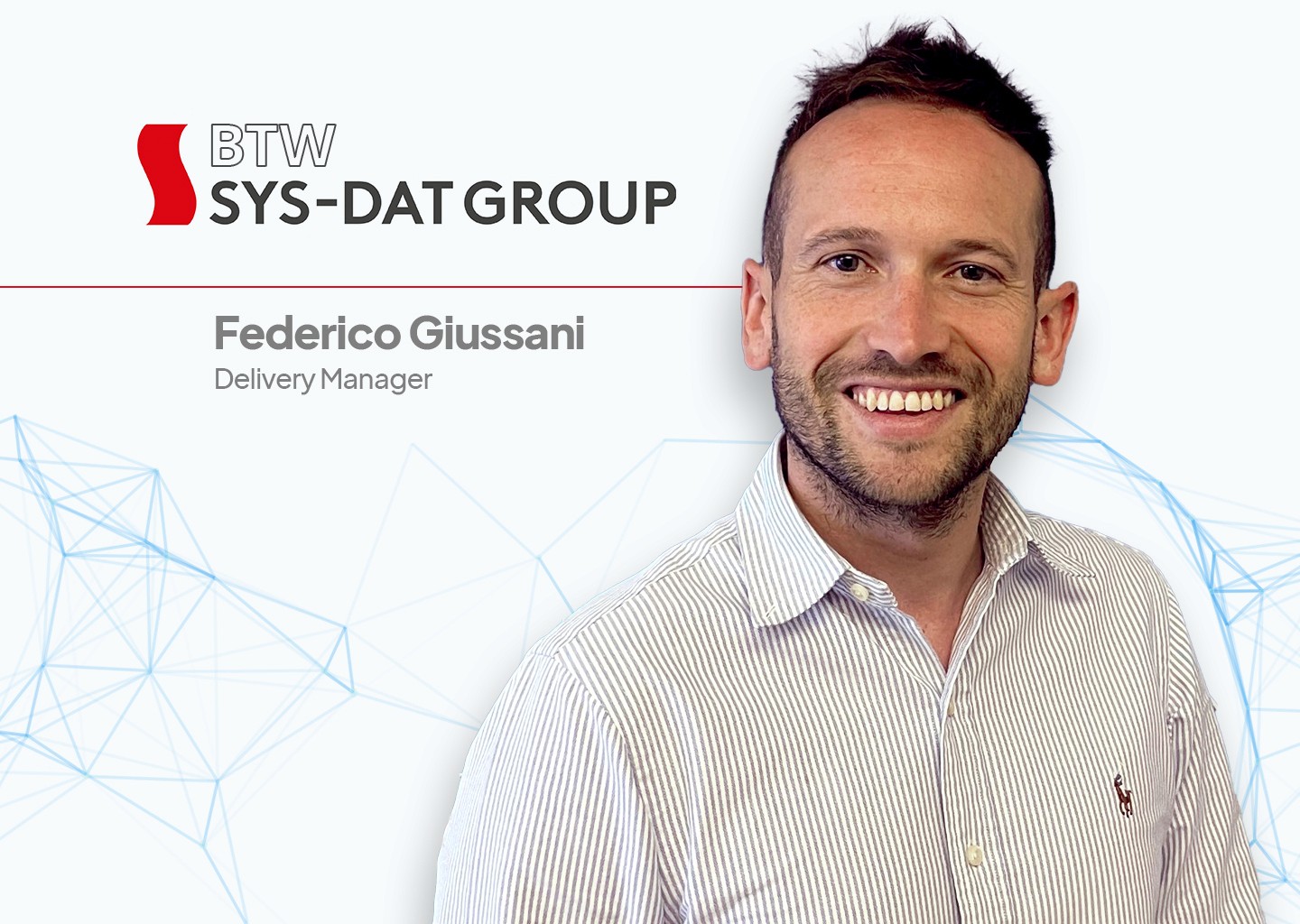 Federico Giussani - BTW Sys-dat group Delivery Manager
