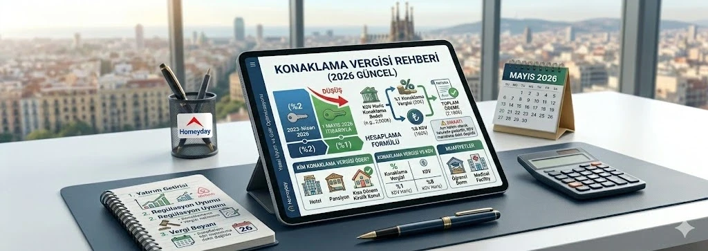konaklama vergisi oranı ve hesaplama