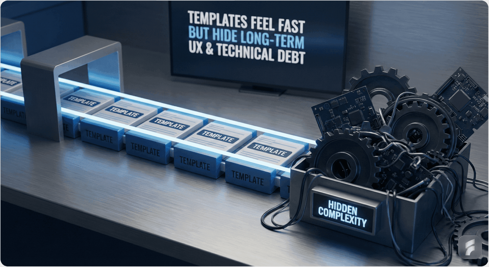 The Hidden Costs of Template-Driven Design