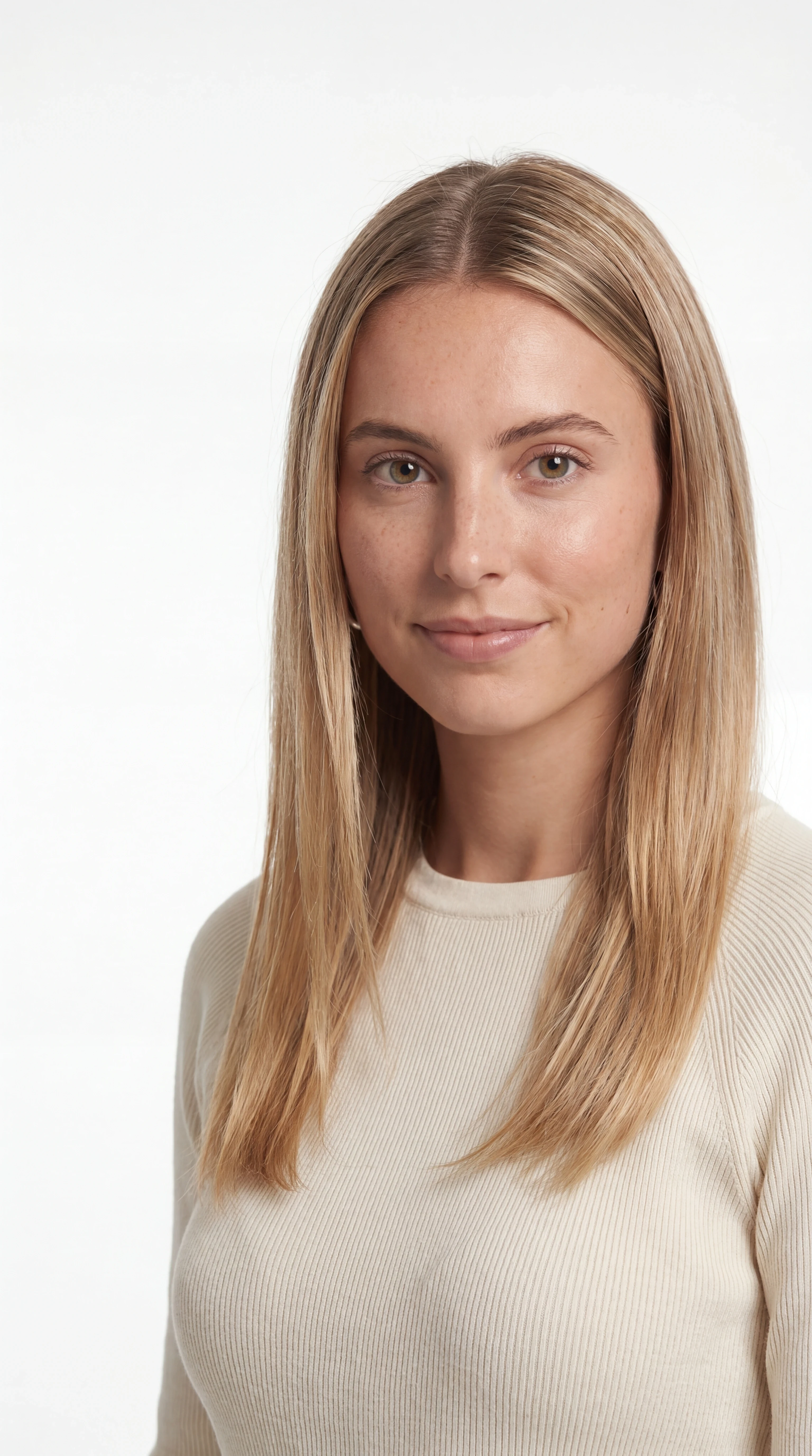 Portrait einer Frau mit blondem Haar