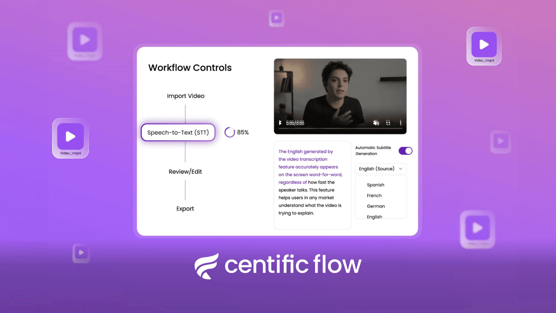 Centific Flow application screenshot