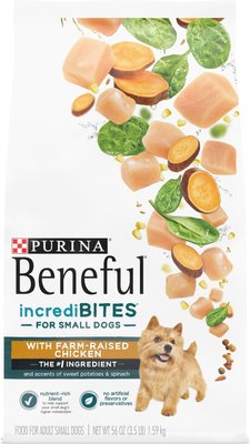Purina Beneful IncrediBites for Small Dogs with Real Chicken Dry Dog Food