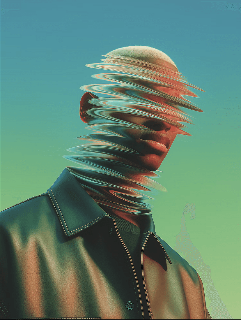 blurry portrait