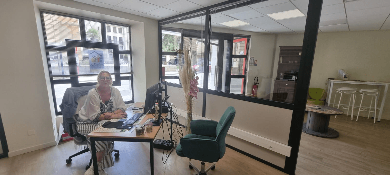 Bureaux du Centre Social, 48 boulevard Joseph Poulenc à Espalion