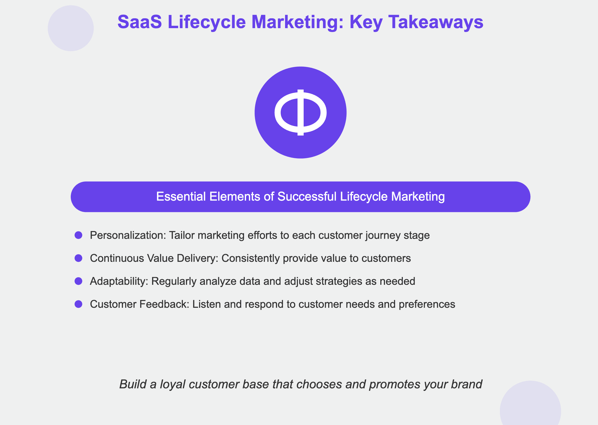 saas lifecycle marketing 