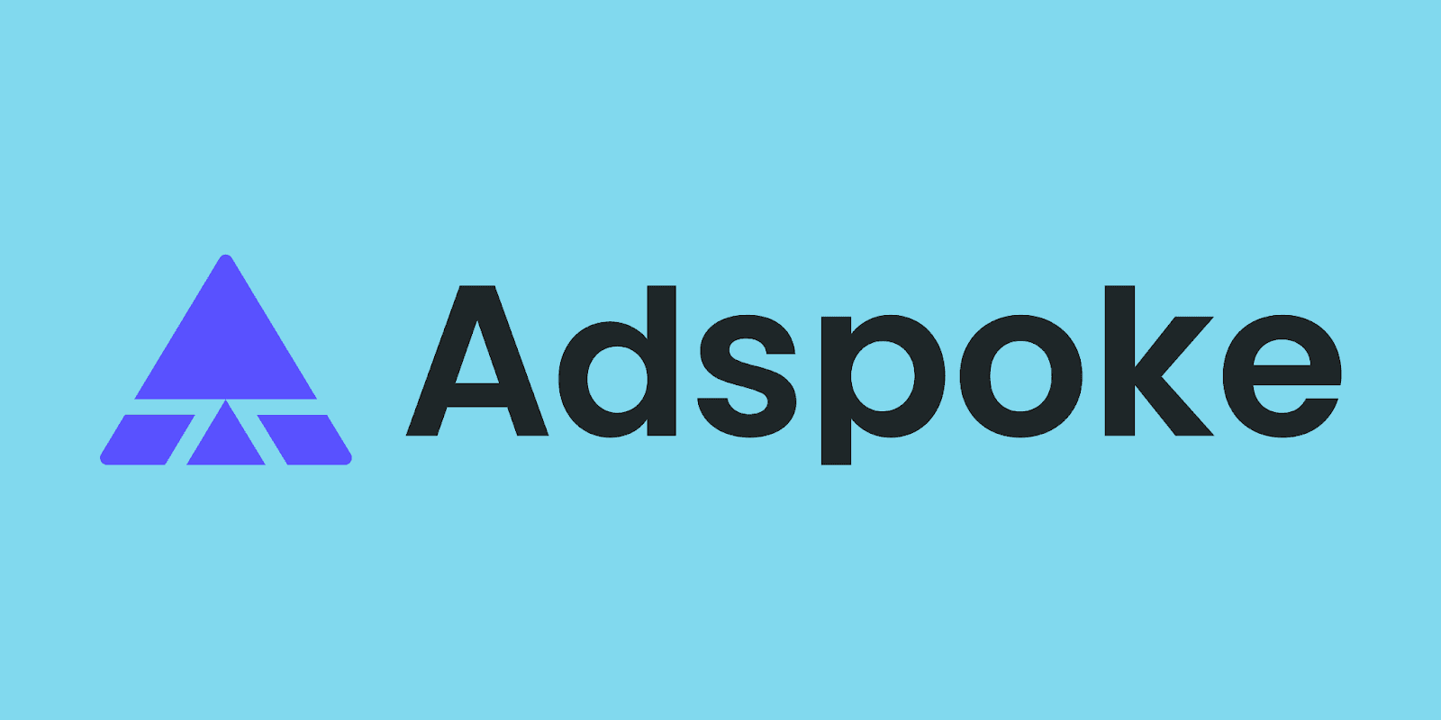 "Adspoke logo, a platform using AI to revolutionize UGC video production, offering fast, affordable, and realistic marketing content."
