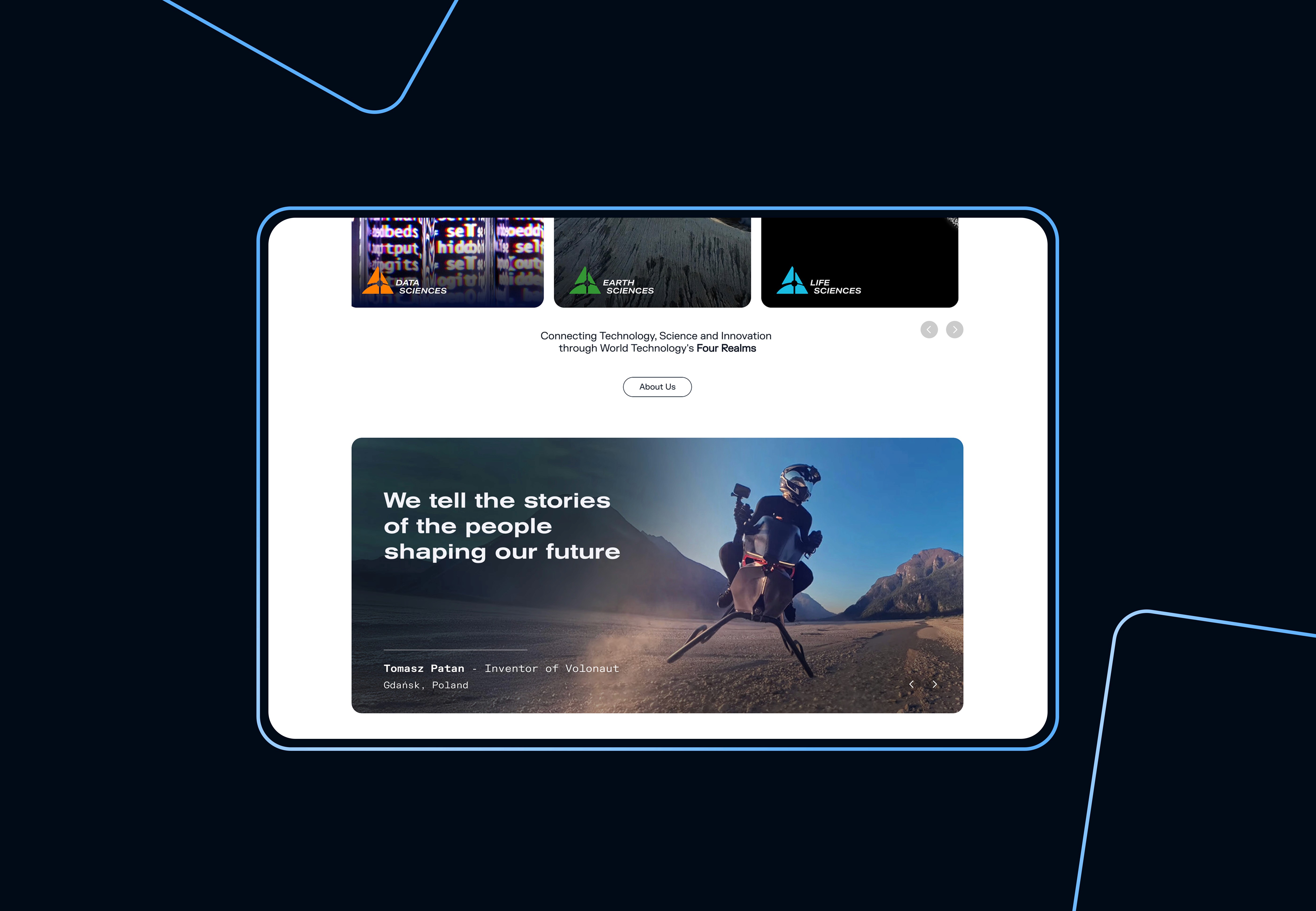 Visual storytelling enhances the brand identity.