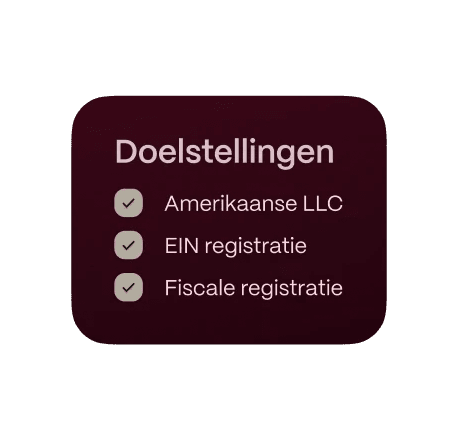 Actiestappen internationaal oprichten