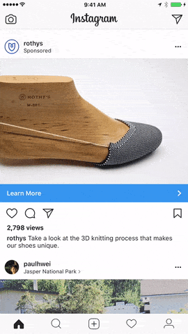 rothys Instagram Ad