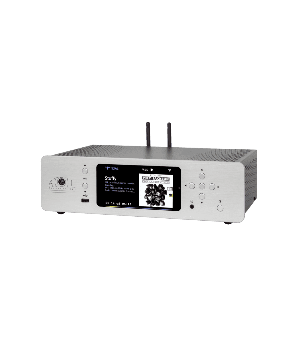 Atoll MS120 - Silver - front - LE STUDIO HIFI