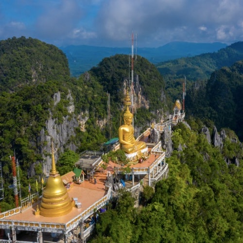 Marvel at the hilltop Tiger Cave Temple