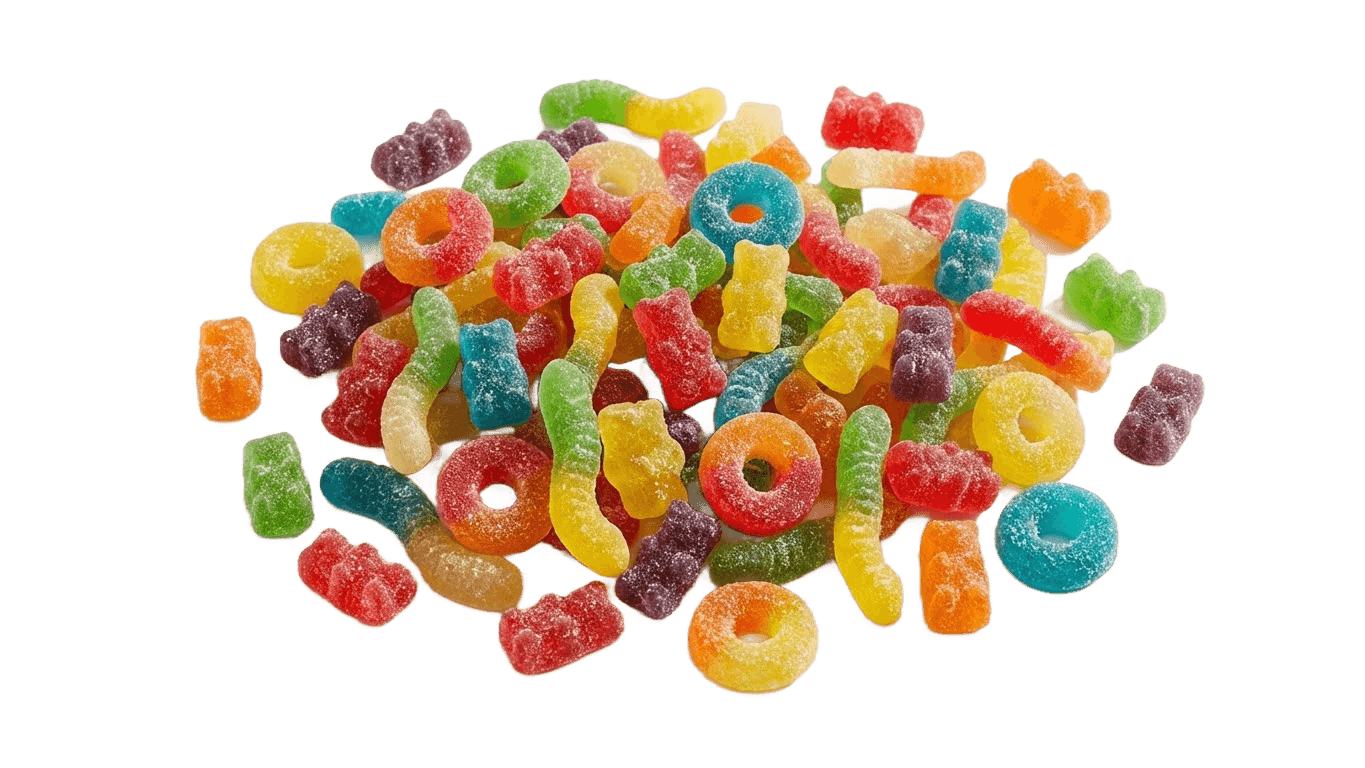 Premium confectionary products created with precision formulation and consistent dosing. From gummies to chocolates to baked goods—we handle the full production process with meticulous quality control.