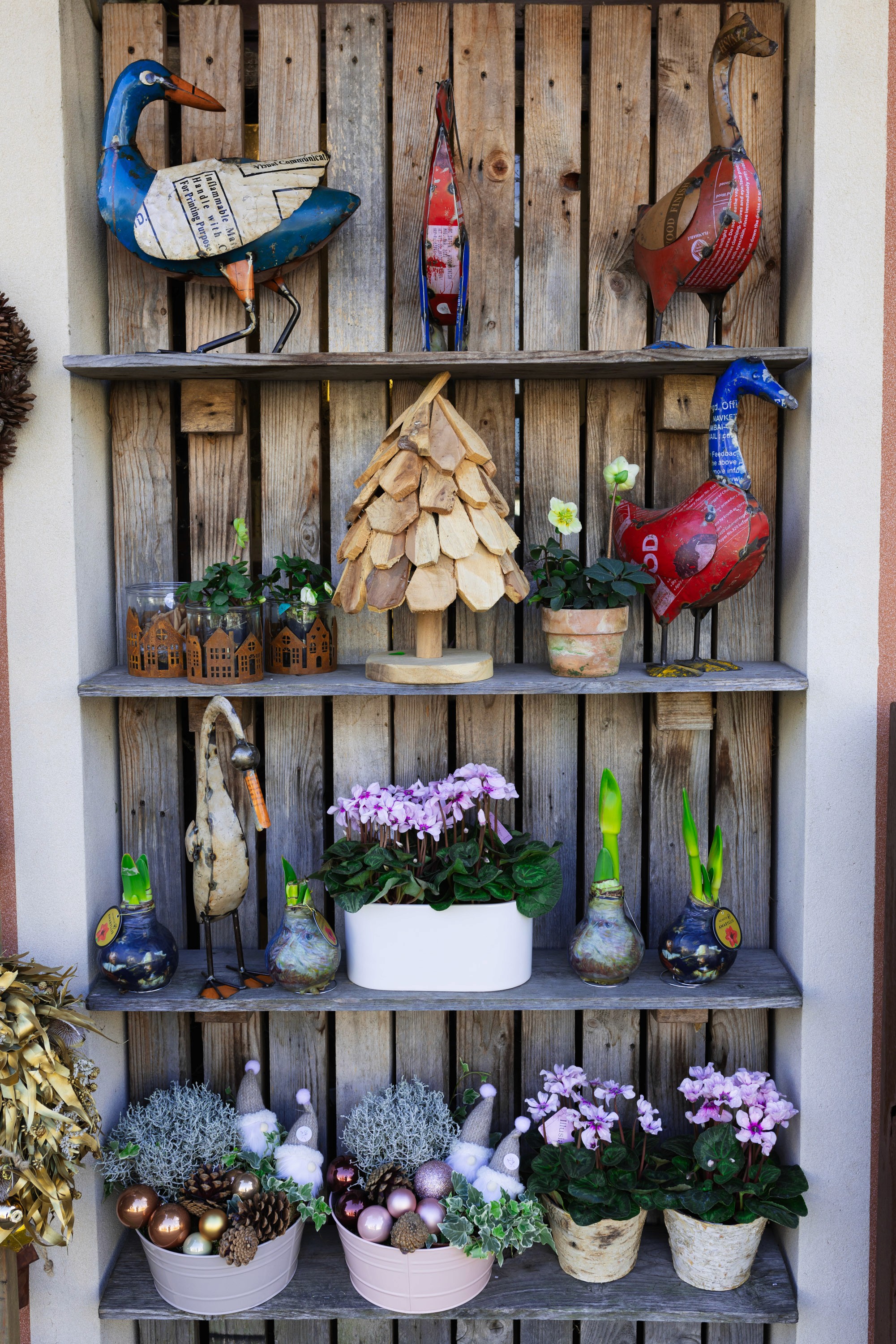 Beautiful handmade statue of animals