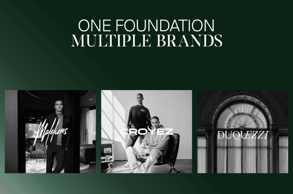 Ein Fundament, mehrere Marken: die Markenbilder von Malelions, Croyez und Duquezzi der Lions Fashion Group