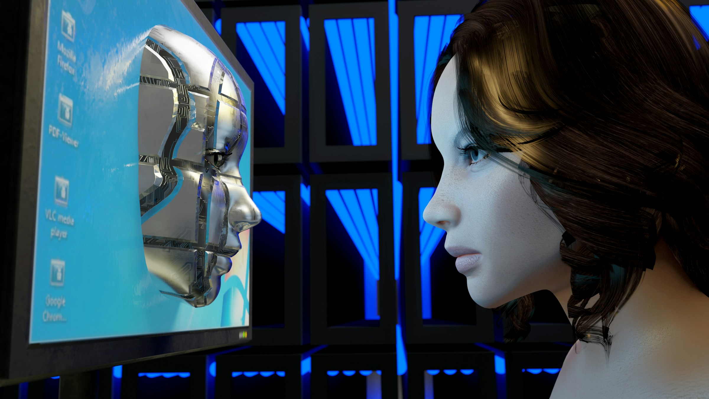 Two Robots - Which AI Voice Agent Offers the Best Omnichannel Support