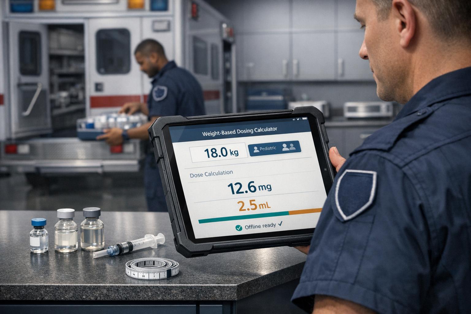 Weight-Based Medication Dosing Calculator for EMS