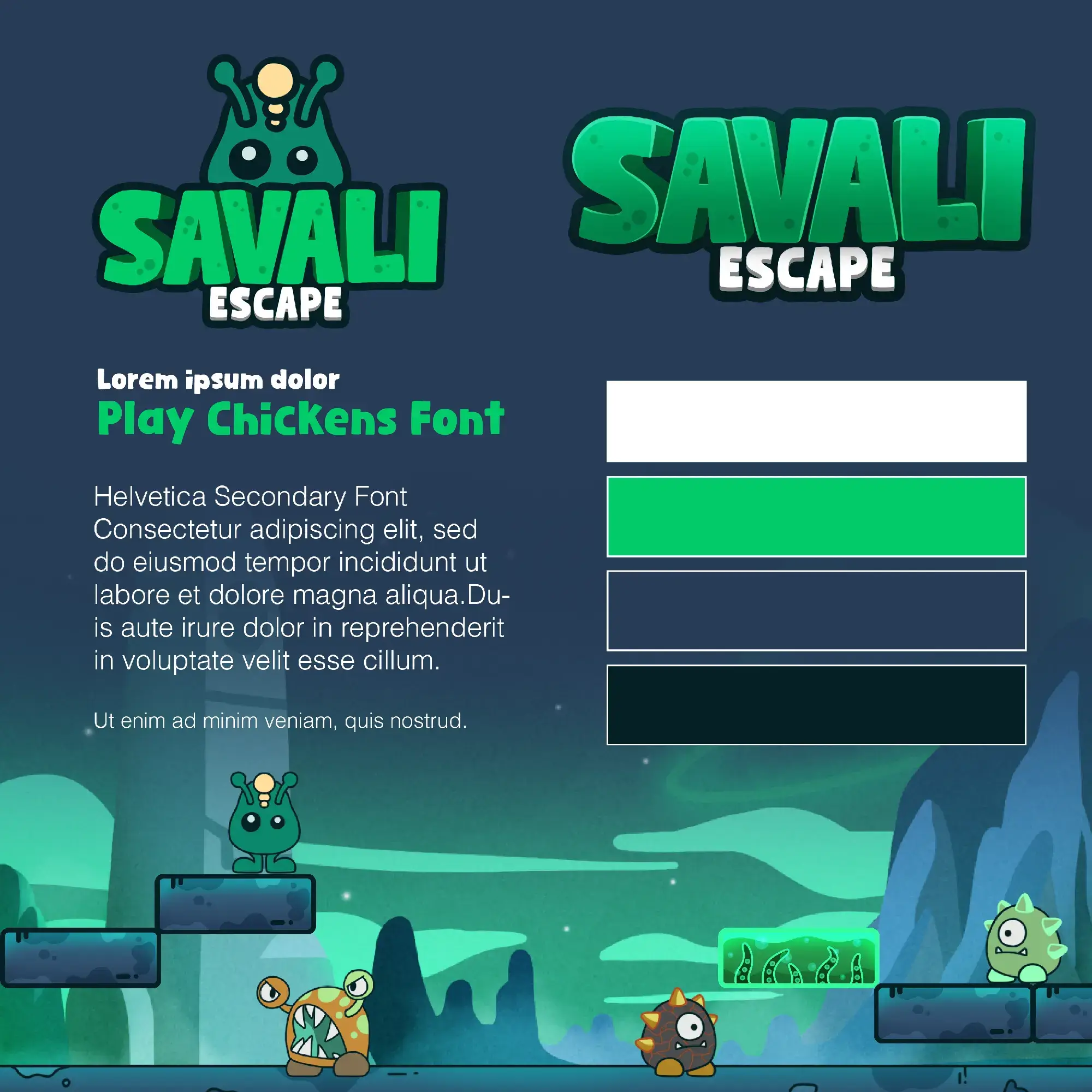 Savali game logo with playful design and bright colors