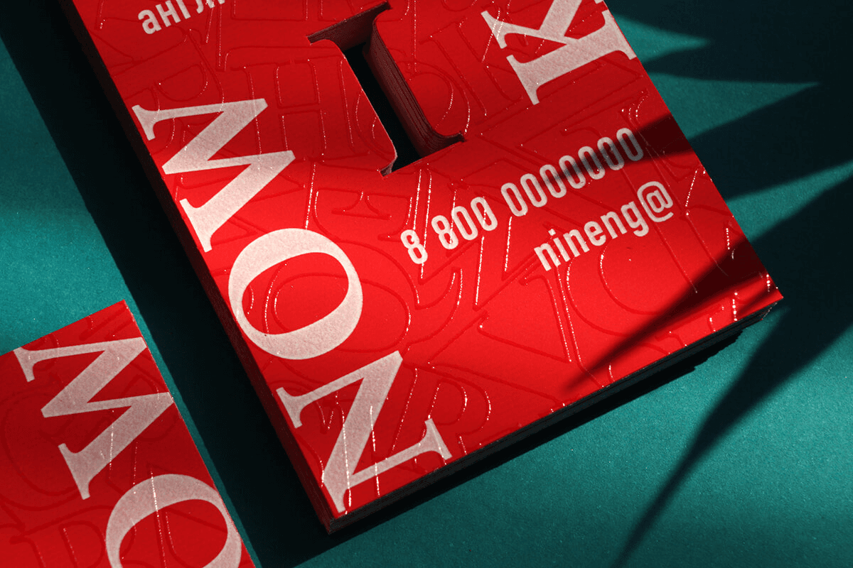 Books for Abakumov Clinic printed on coated paper, binding board with mounting to board, matt lamination, digital printing.