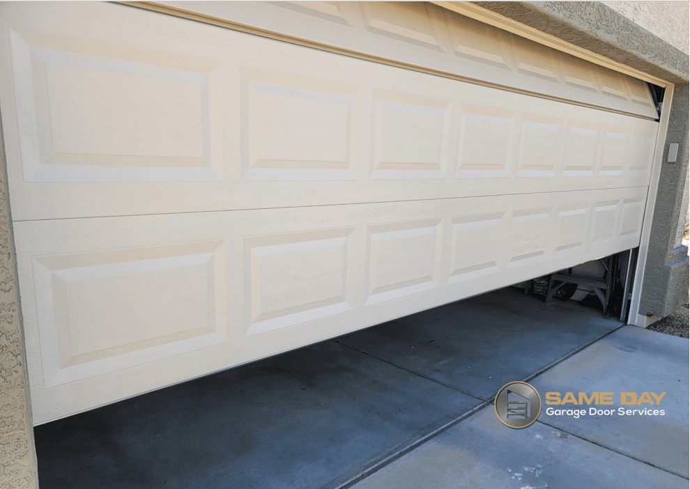 Garage Door Won't Close|Garage Door Repair - broken cables - Gilbert, AZ|Broken Damaged Garage Doors - Same Day Garage Door Repair Services - Gilbert, AZ
