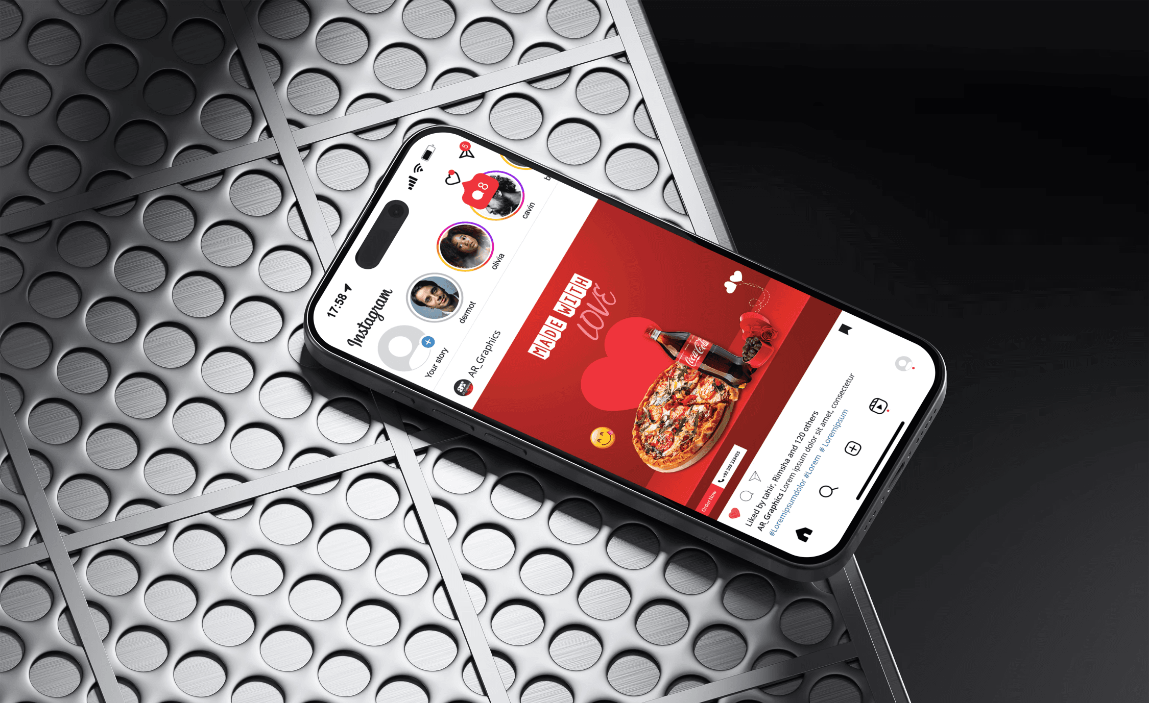 Social media banner design for a fast food chain with bold and vibrant visuals.