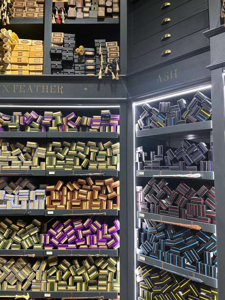 wands, warner bros studio tour