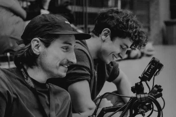 Reilin working with a camera