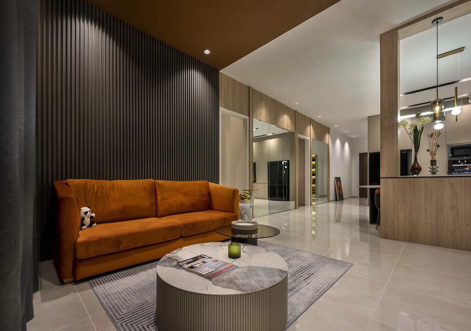 Luxury Condo Interior Design Singapore with Custom Carpentry