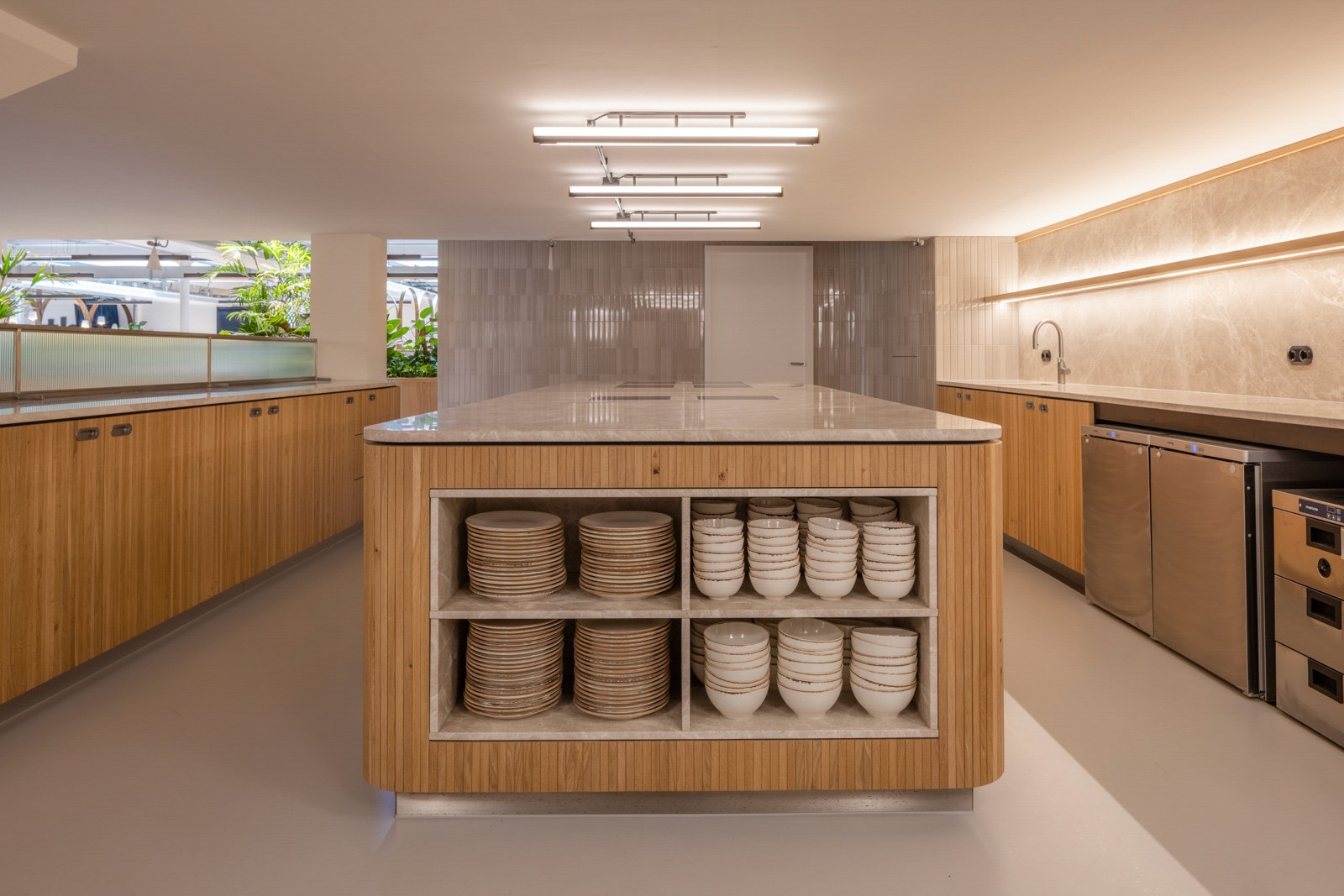 Mollie Payments founders club kitchen detail 2 by Positive Space