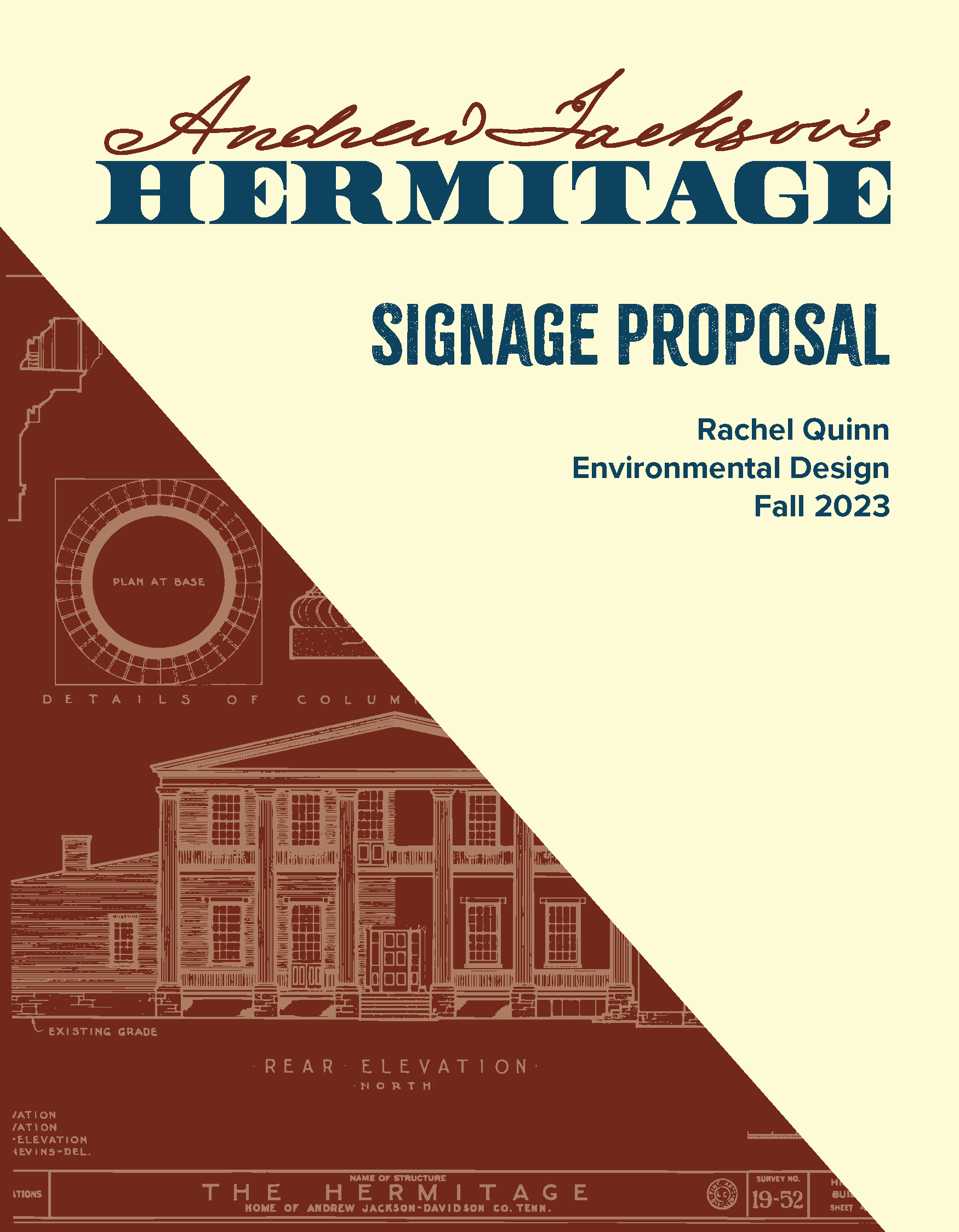 hermitage signage proposal