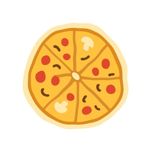 Food icon pour les pizzas