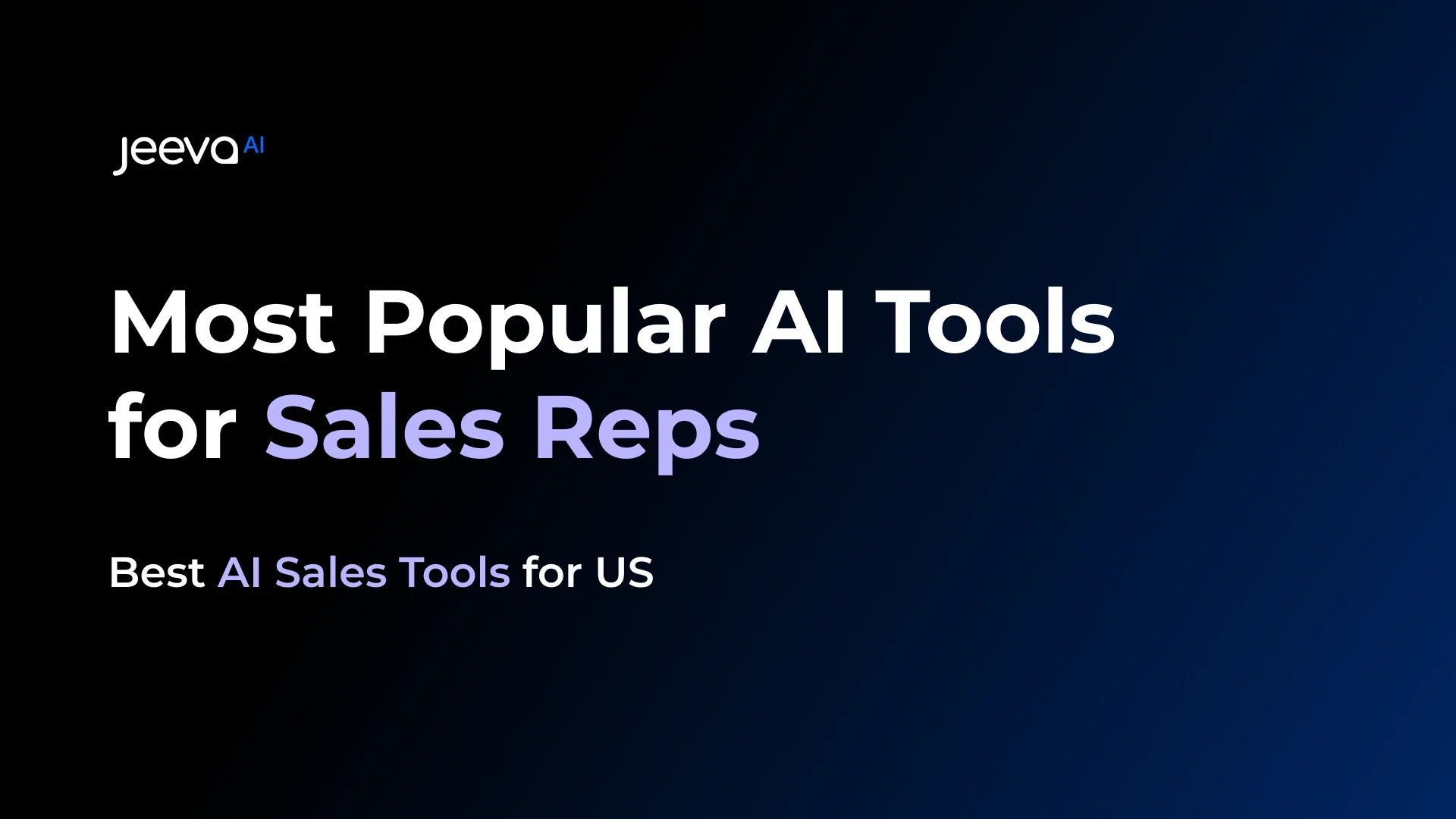 AI Sales Tools