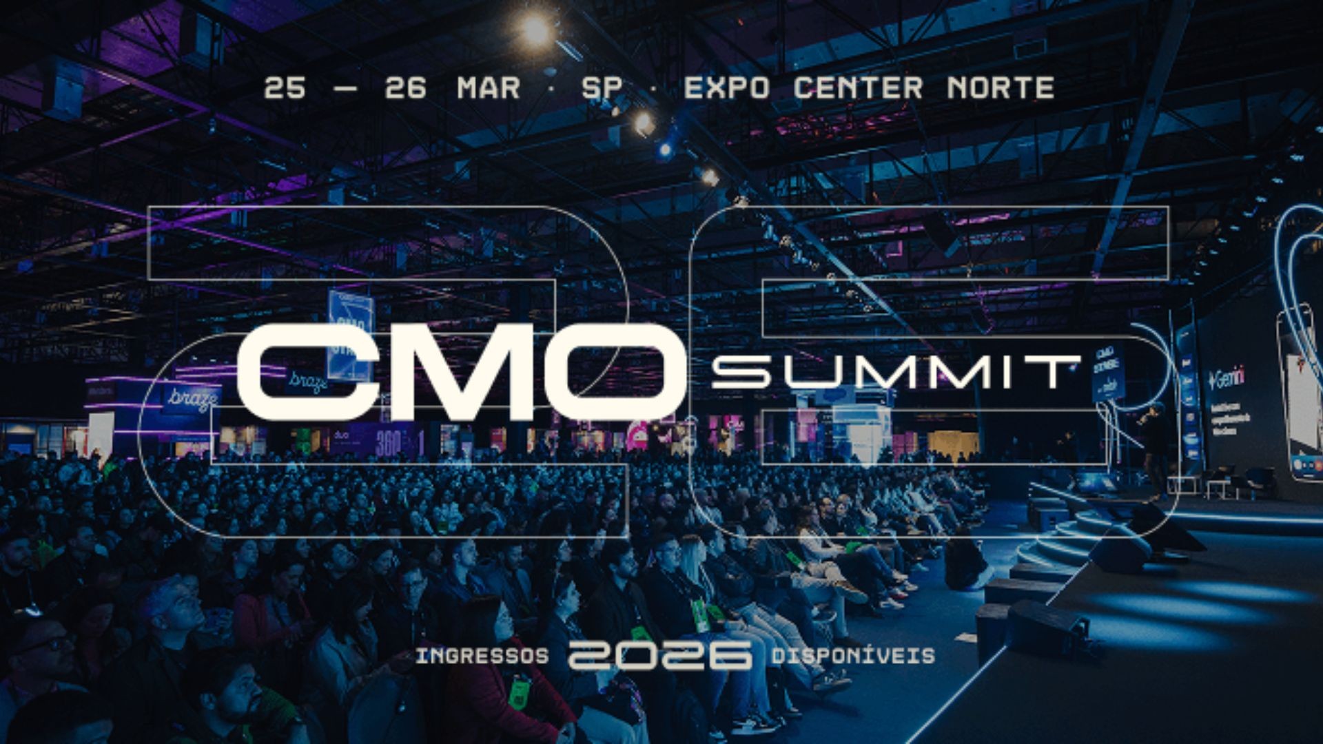 Agenda confirmada: conheça a programação do CMO Summit 2026