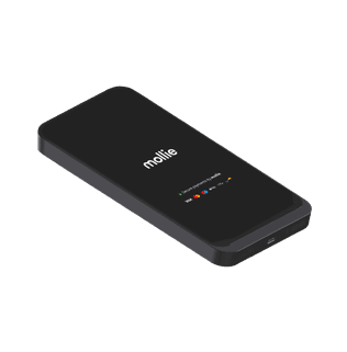 Black card reader pos terminal