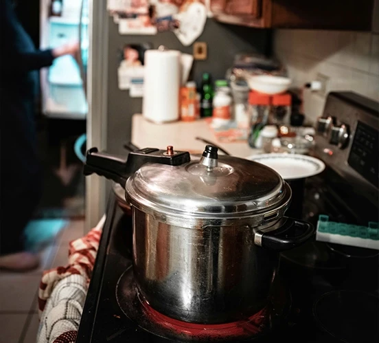 Cuisiner avec autocuiseur