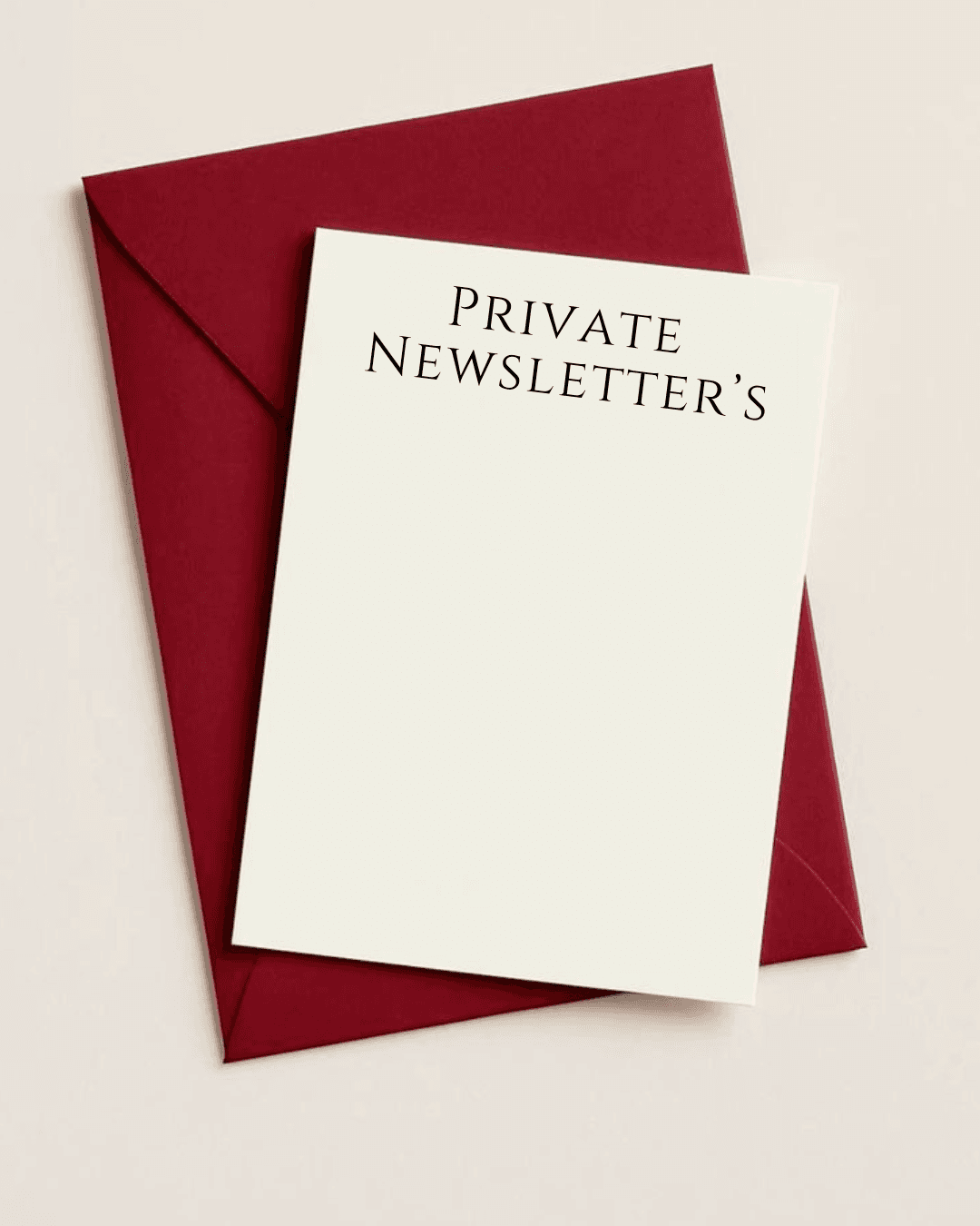 Private Newsletter's