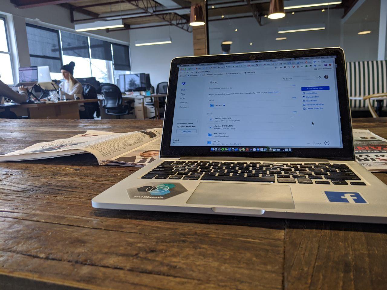 远程办公桌面景象