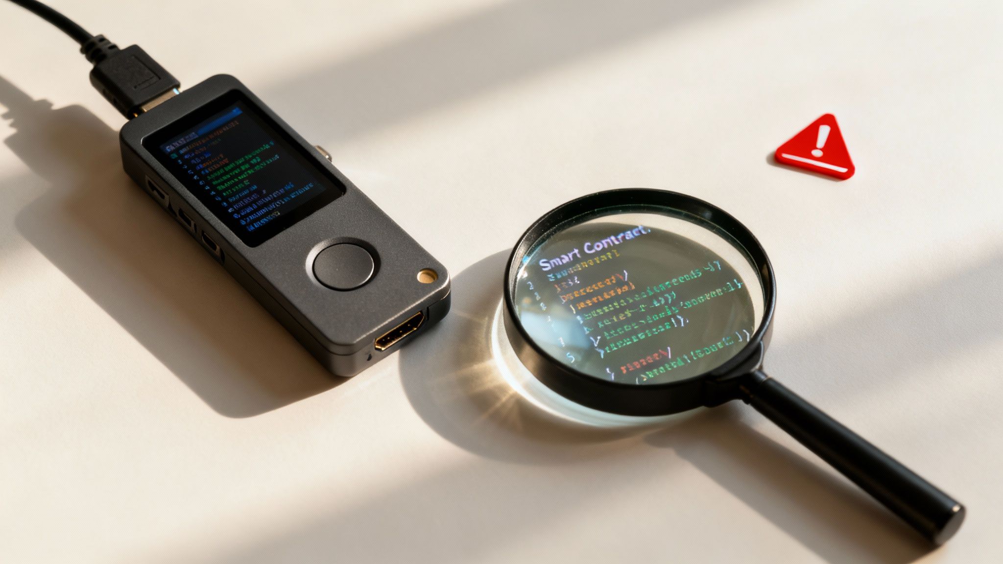 A digital shield icon glowing, symbolizing protection and security within the complex network of DeFi protocols.